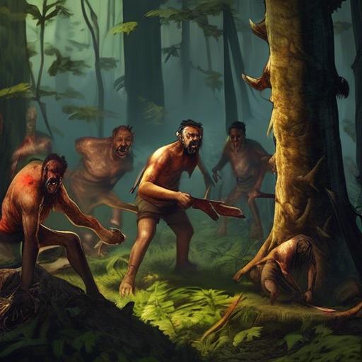 Strategi Bertahan Melawan Kanibal dan ‍Monster di ⁣The Forest